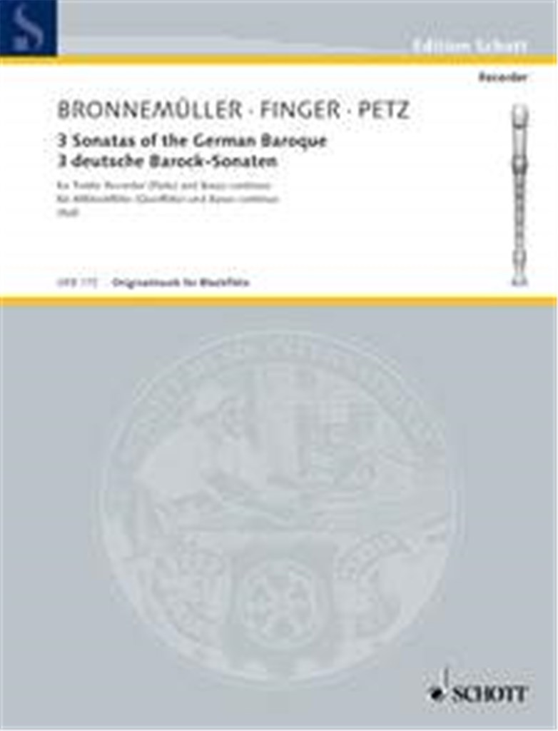 Three Sonatas of the German Baroque